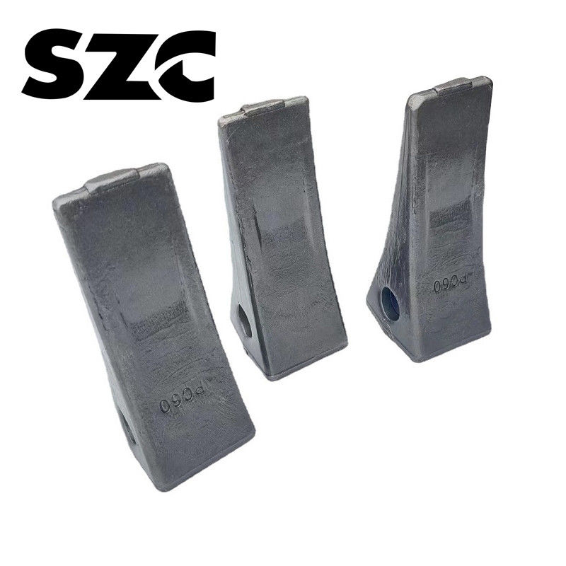 สีที่กําหนดเอง Pc60 Pc100 Komatsu Excavator Bucket Teeth 1u3352