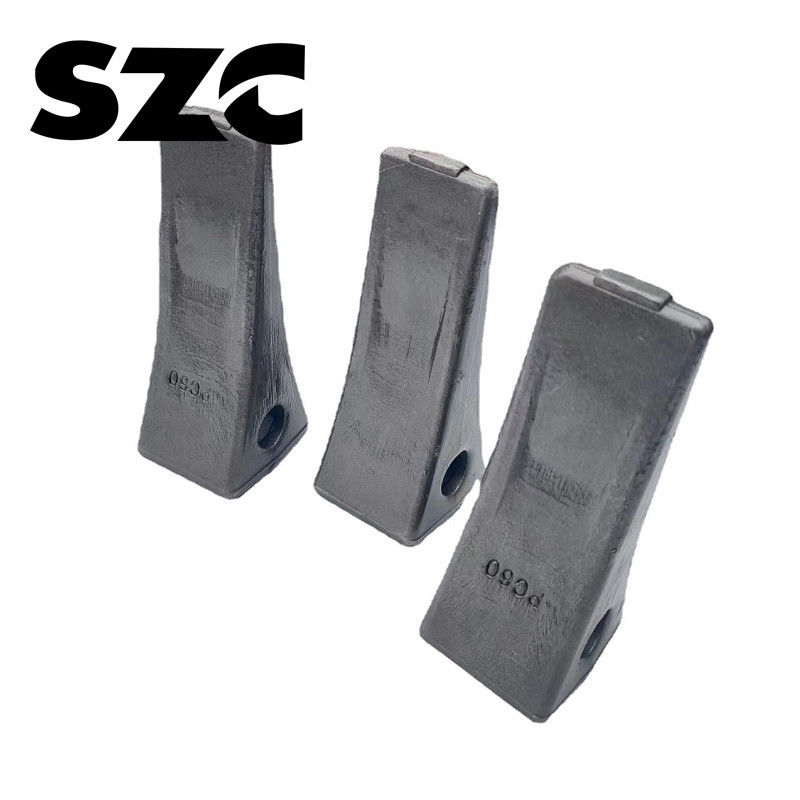 สีที่กําหนดเอง Pc60 Pc100 Komatsu Excavator Bucket Teeth 1u3352