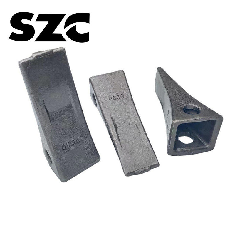 สีที่กําหนดเอง Pc60 Pc100 Komatsu Excavator Bucket Teeth 1u3352